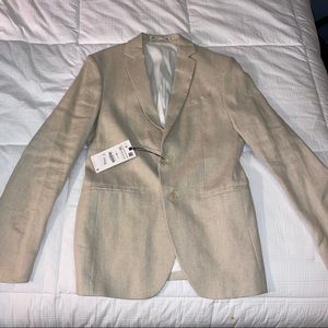 Zara Linen Suit Jacket